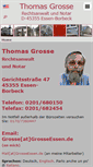 Mobile Screenshot of grosseessen.de